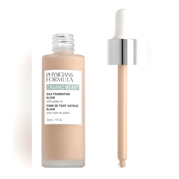Physicians Formula Organic Wear All Natural Liquid Foundation Elixir 01 - Fair - Picture 1 of 6